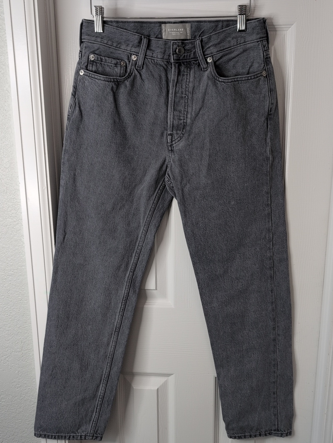 Everlane Relaxed Straight Jeans Button Fly Size 25